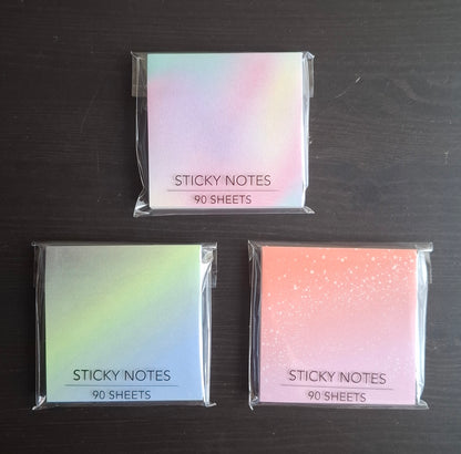 Blocs de notes adhésives carrés "Aura & Cosmos"