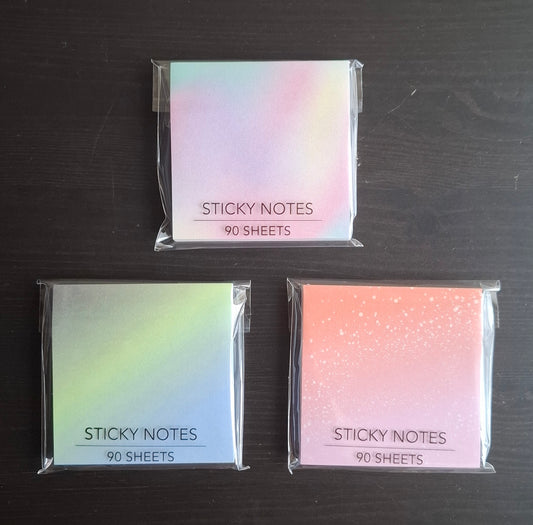 Blocs de notes adhésives carrés "Aura & Cosmos"