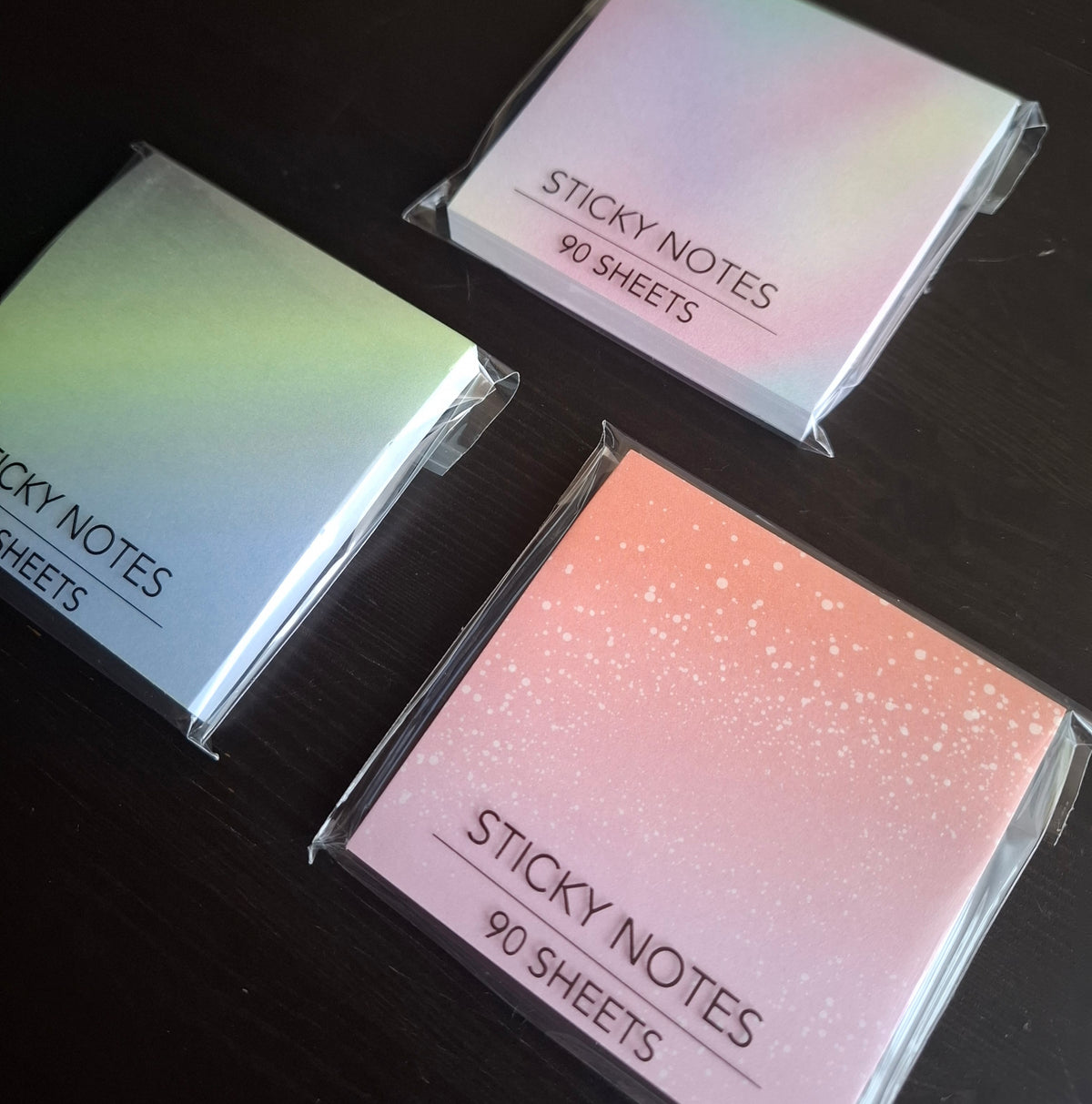 Blocs de notes adhésives carrés "Aura & Cosmos"